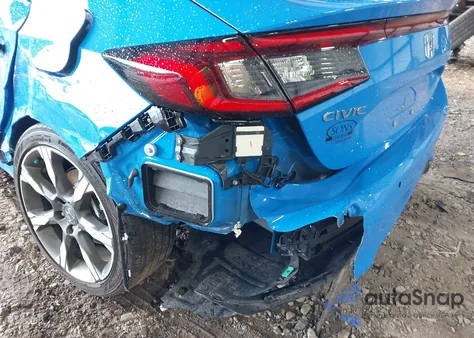 2025 Honda Civic Hybrid Sport Touring from USA, damaged, VIN 19XFL4H92SE012253